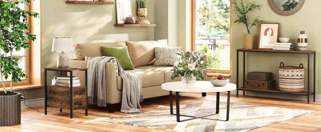 Industrial style furniture