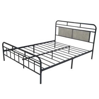 metal frame queen size bed frame