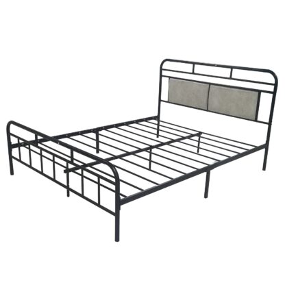 metalen frame queensize bedframe