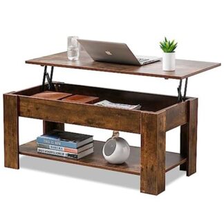 lift top extendable frame coffee table with storage