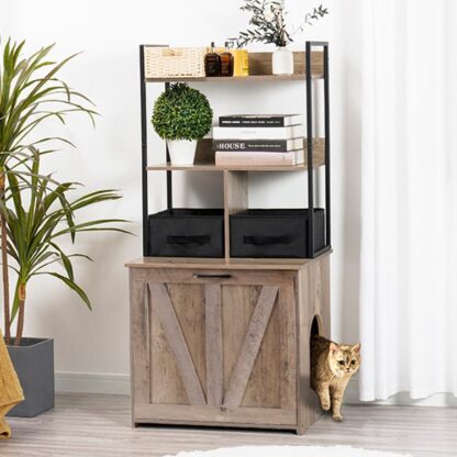 cat litter box furniture