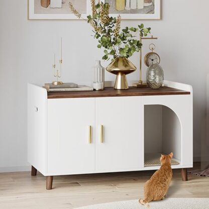 modern cat litter box furniture