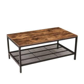 industrial metal coffee table