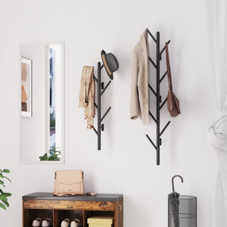 Industrial Style iron coat rack