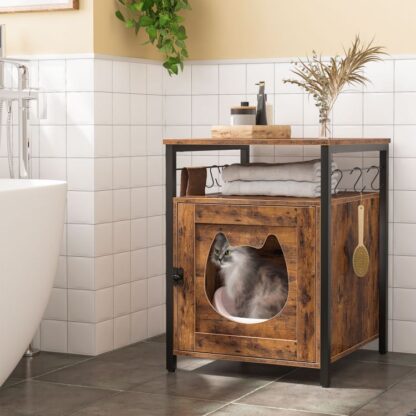kitty litter enclosure