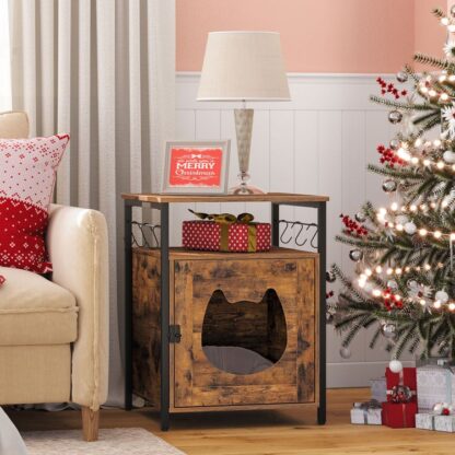 small litter box enclosure