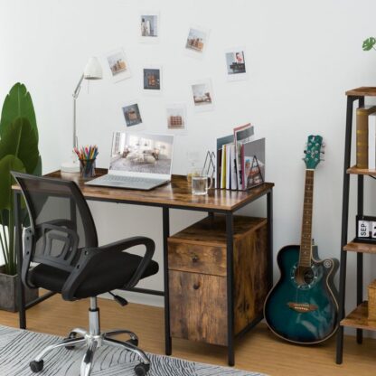 pc desk with drawers