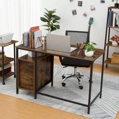 gaming desk with drawers