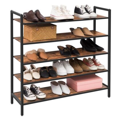 vintage industrial shoe rack - Image 2