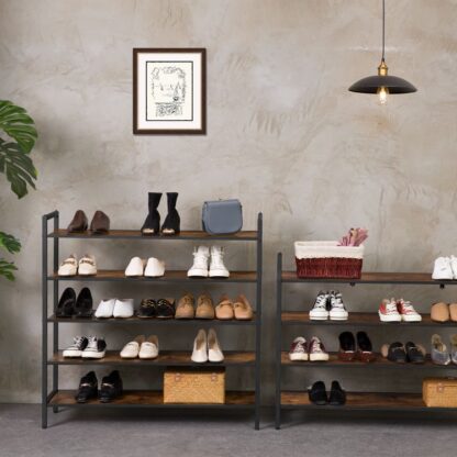 vintage industrial shoe rack - Image 5