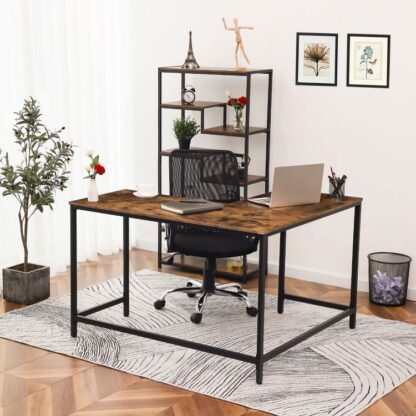 l shaped corner computer desk - Image 5