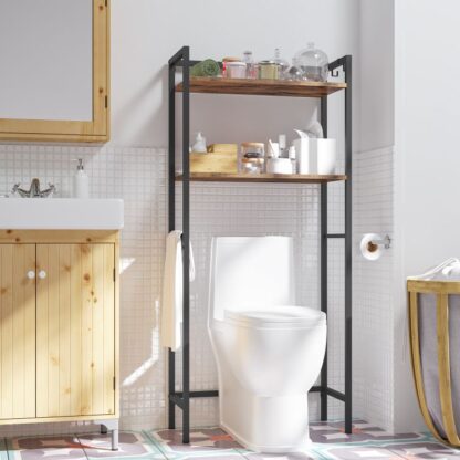 over the toilet storage