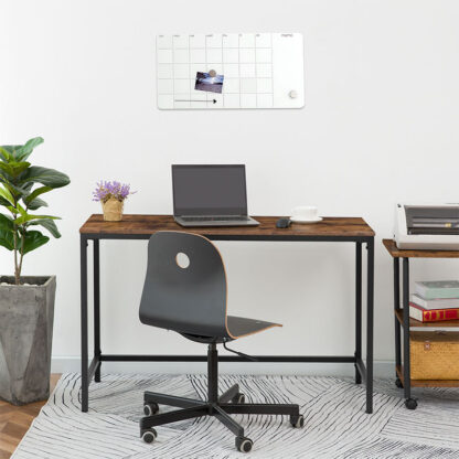 rustic computer desk