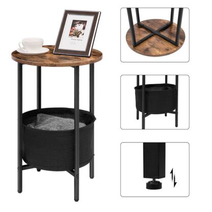 round nightstand
