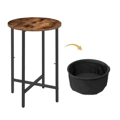 round end tables for living room with storage