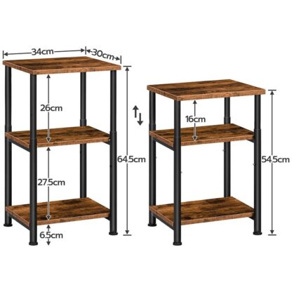 adjustable end table