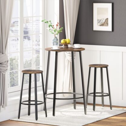 round kitchen table set
