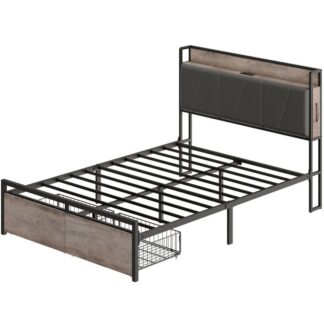 metal frame full size bed frame